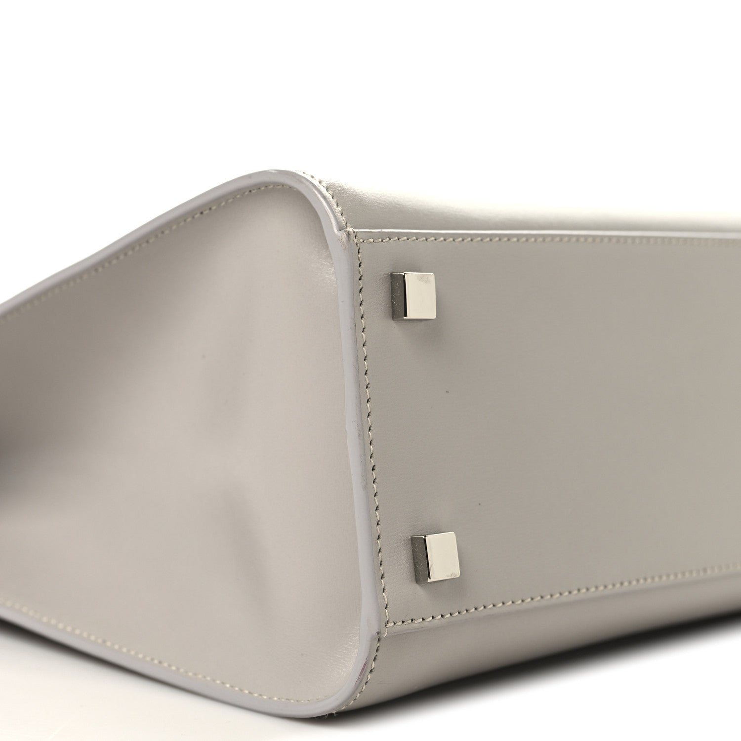 Calfskin Small Manhattan Shopper Tote Granite