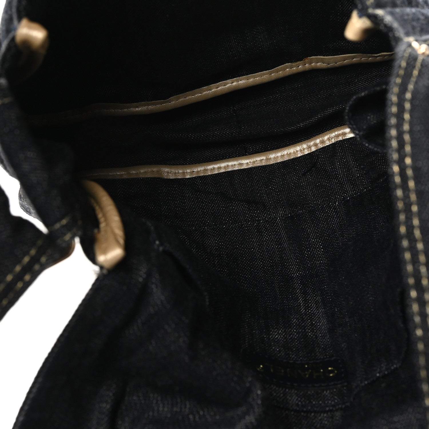 Denim CC Messenger Bag Blue