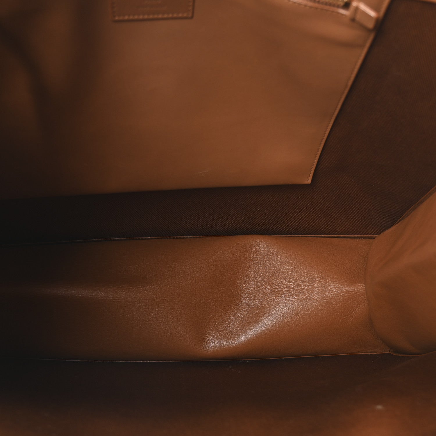 Raffia Linen Calfskin Rive Gauche Tote Naturale Brown