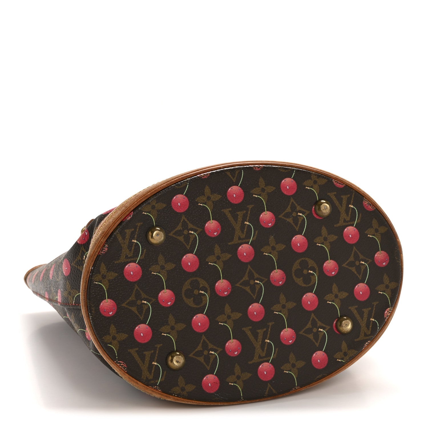 Monogram Cerises Bucket Bag