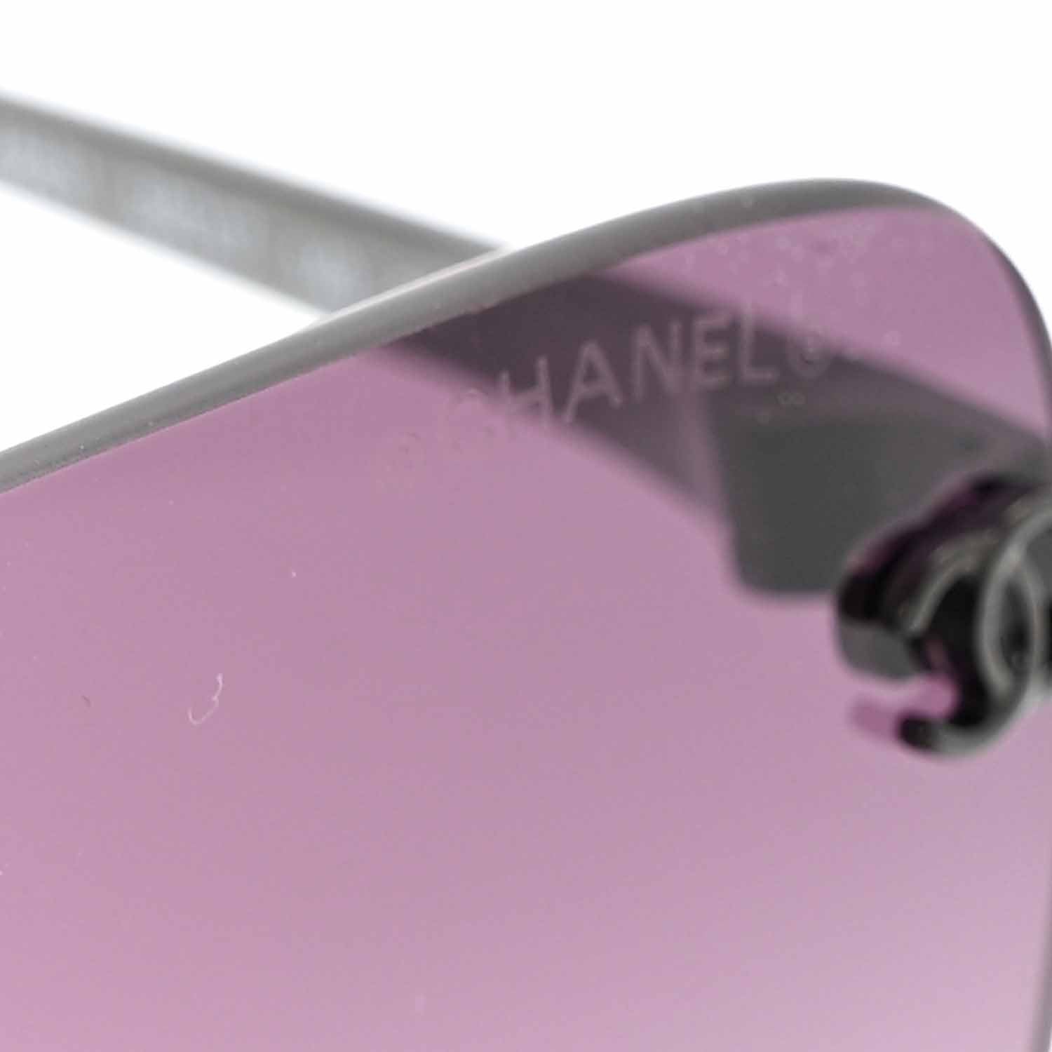 Titanium Cat Eye CC Sunglasses 4286-T Black