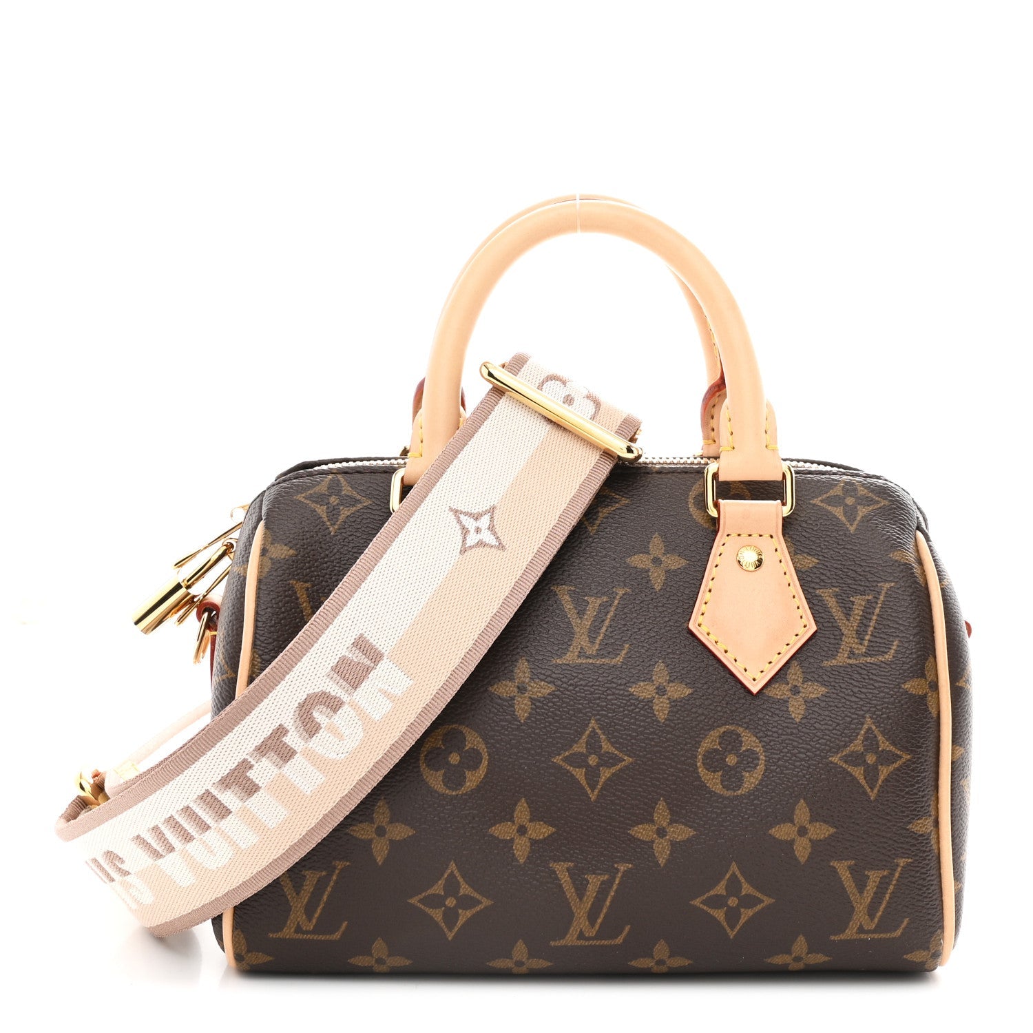 Monogram Speedy Bandouliere 20 Beige
