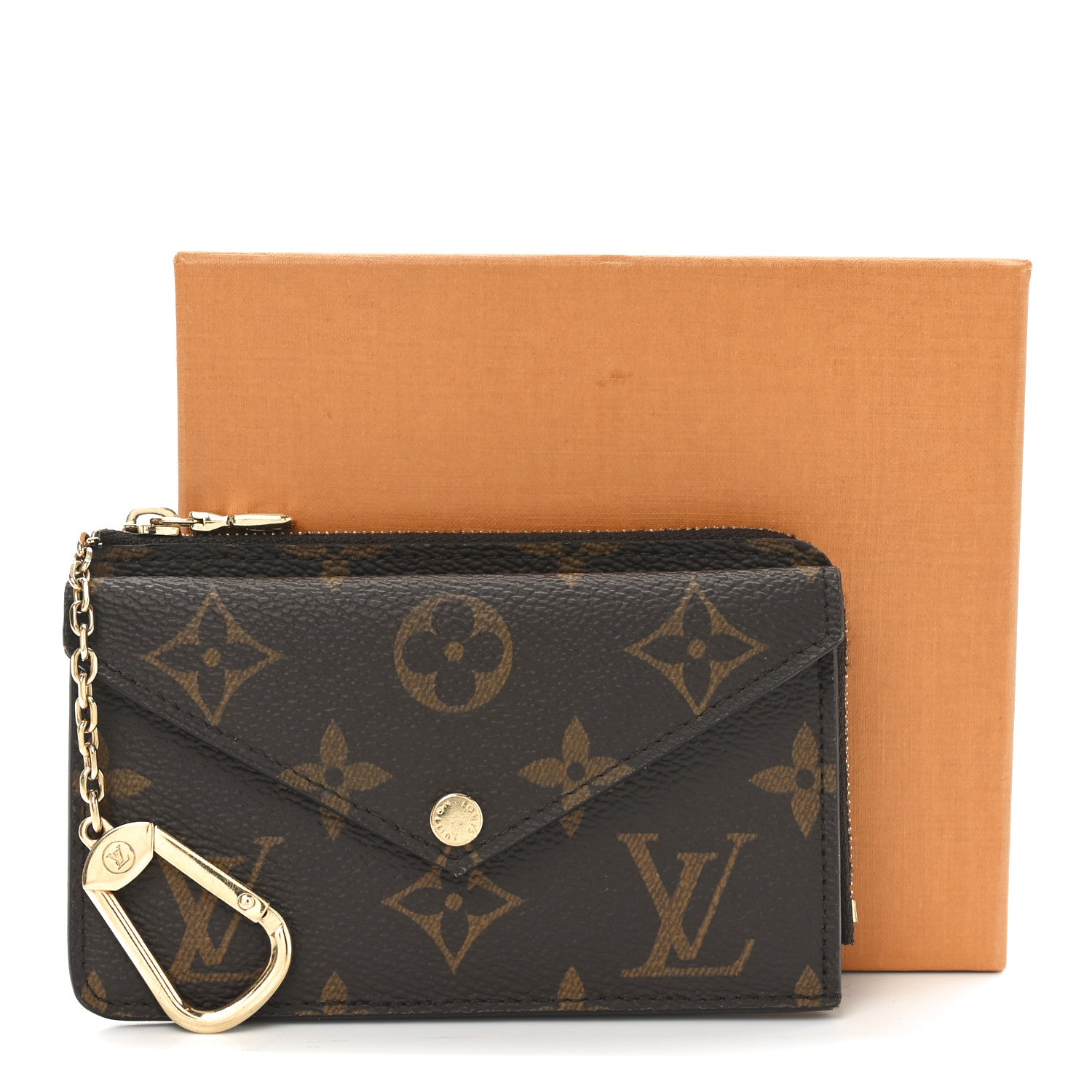 Monogram Recto Verso Card Holder Black
