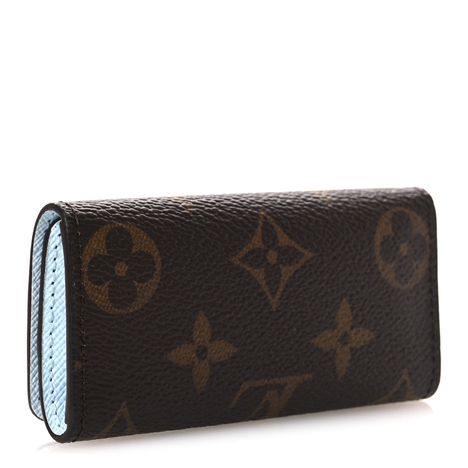Monogram 4 Key Multicles Holder Blue