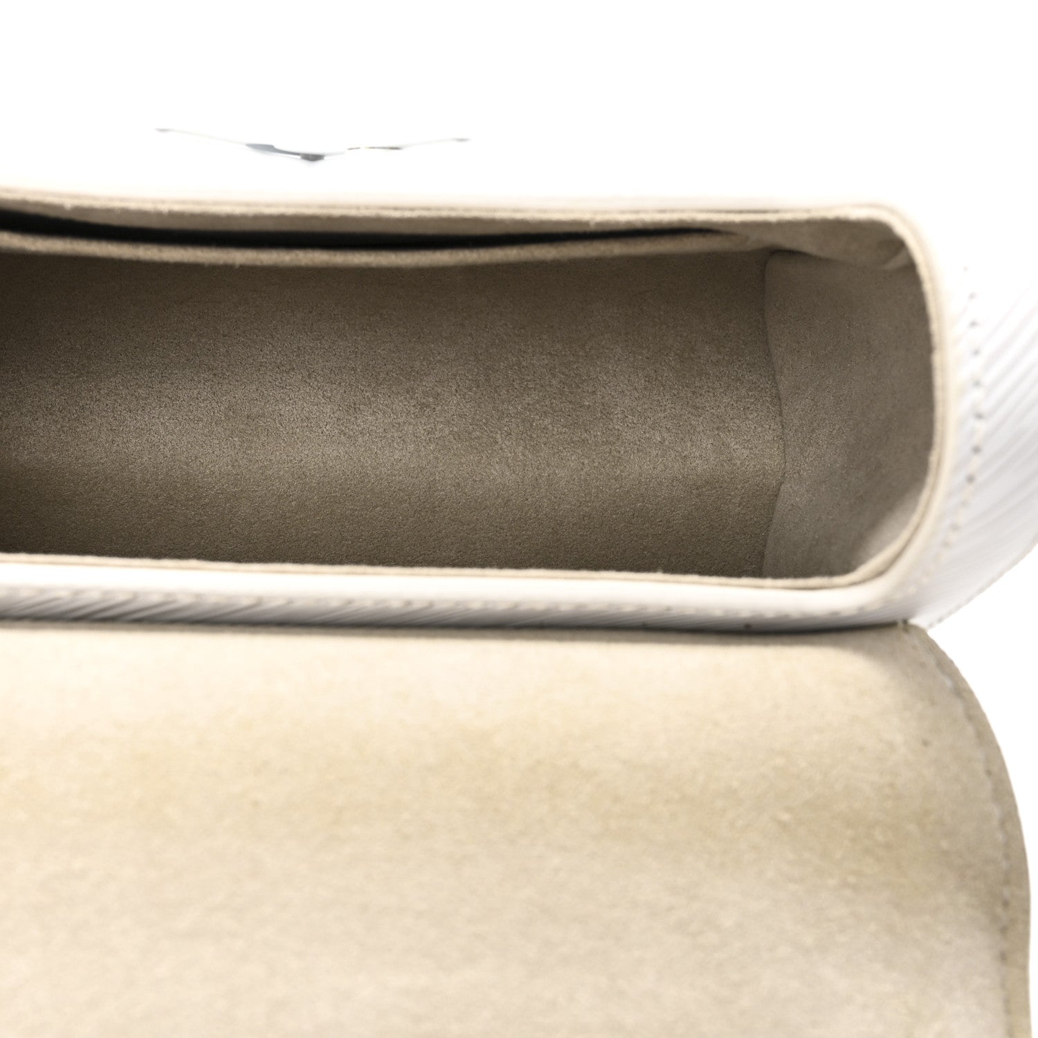 Epi Twist Shoulder Bag PM Matte White