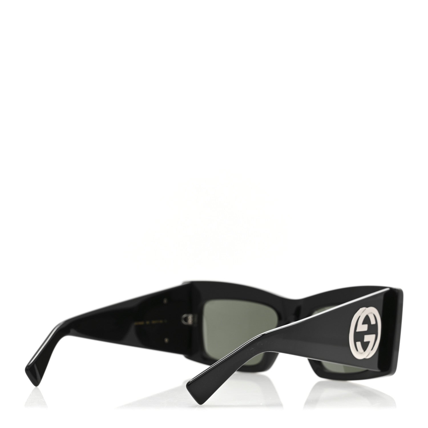 Acetate Square Frame Sunglasses GG1842S Black