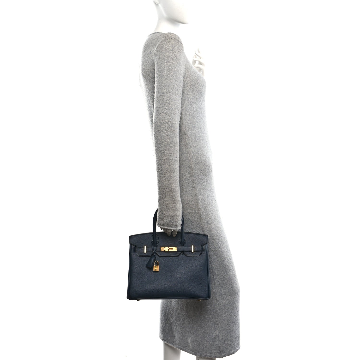 Epsom Birkin 30 Bleu Indigo