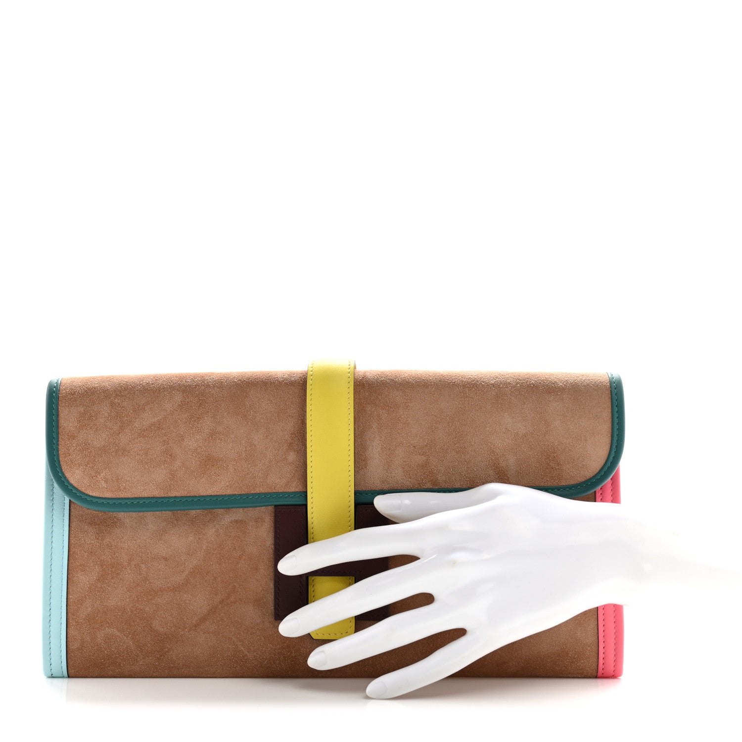 Veau Grizzly Swift Jige Elan 29 Clutch Malachite Bordeaux