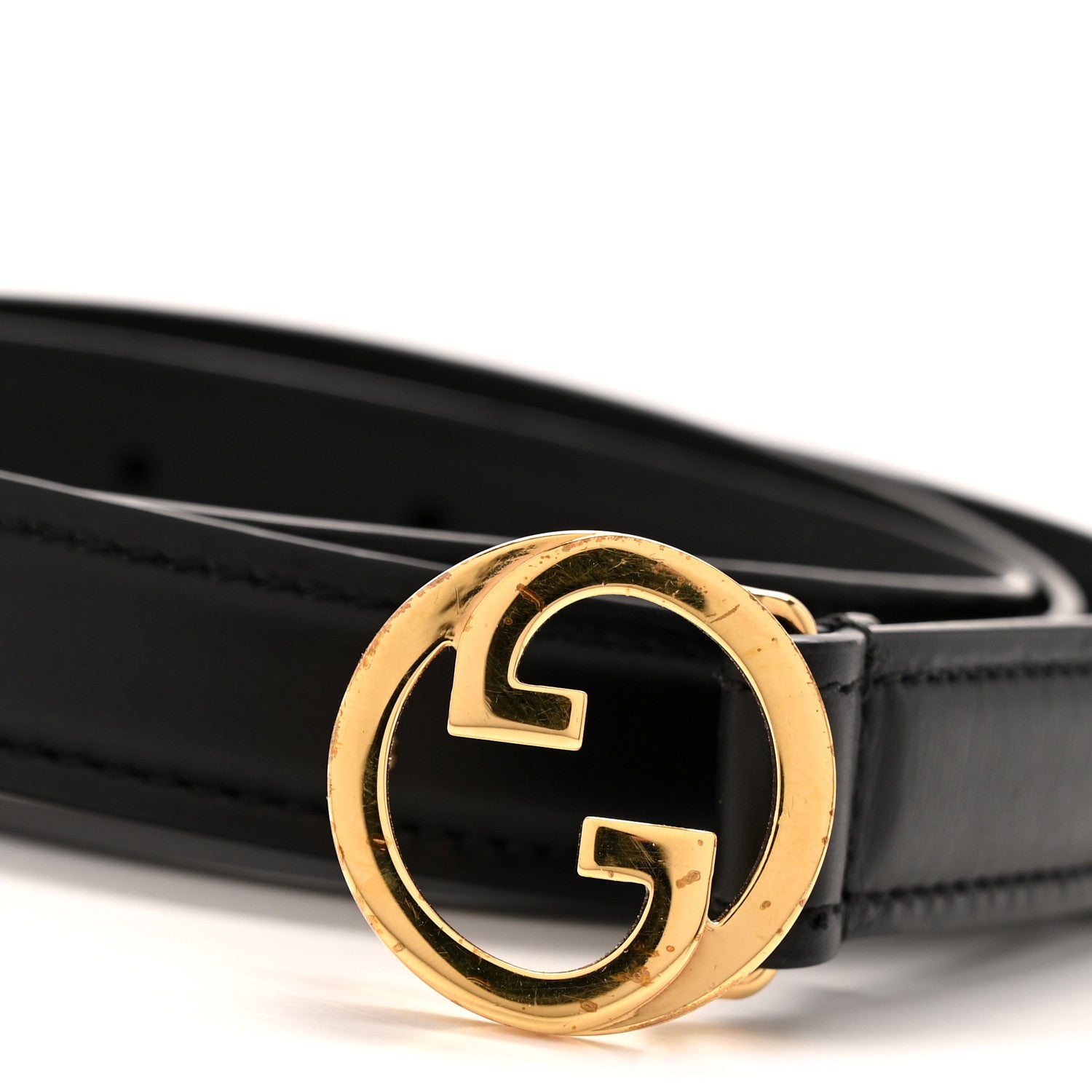 Ciny Lux Calfskin Blondie 20mm Belt 95 38 Black