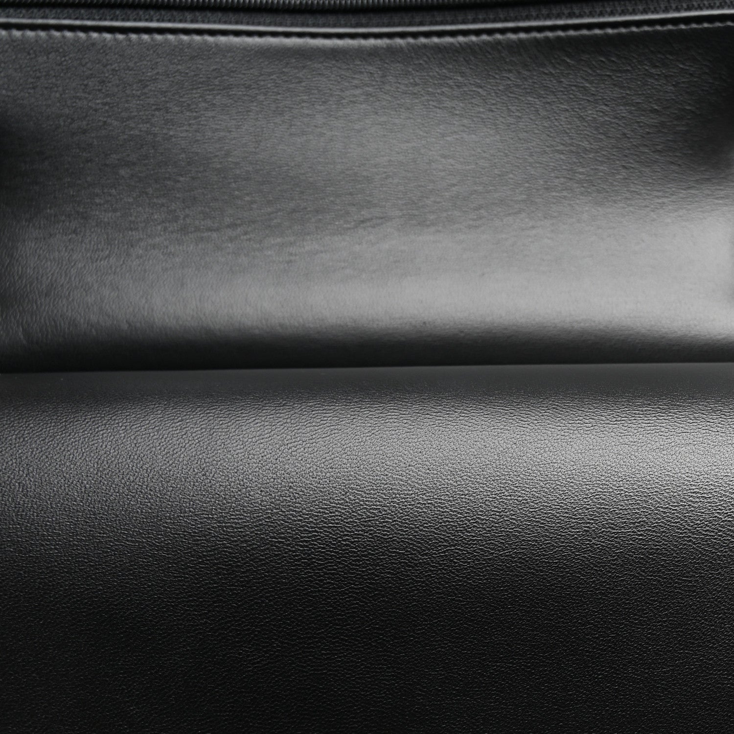 Velvet Crystal Medium Double Flap Black