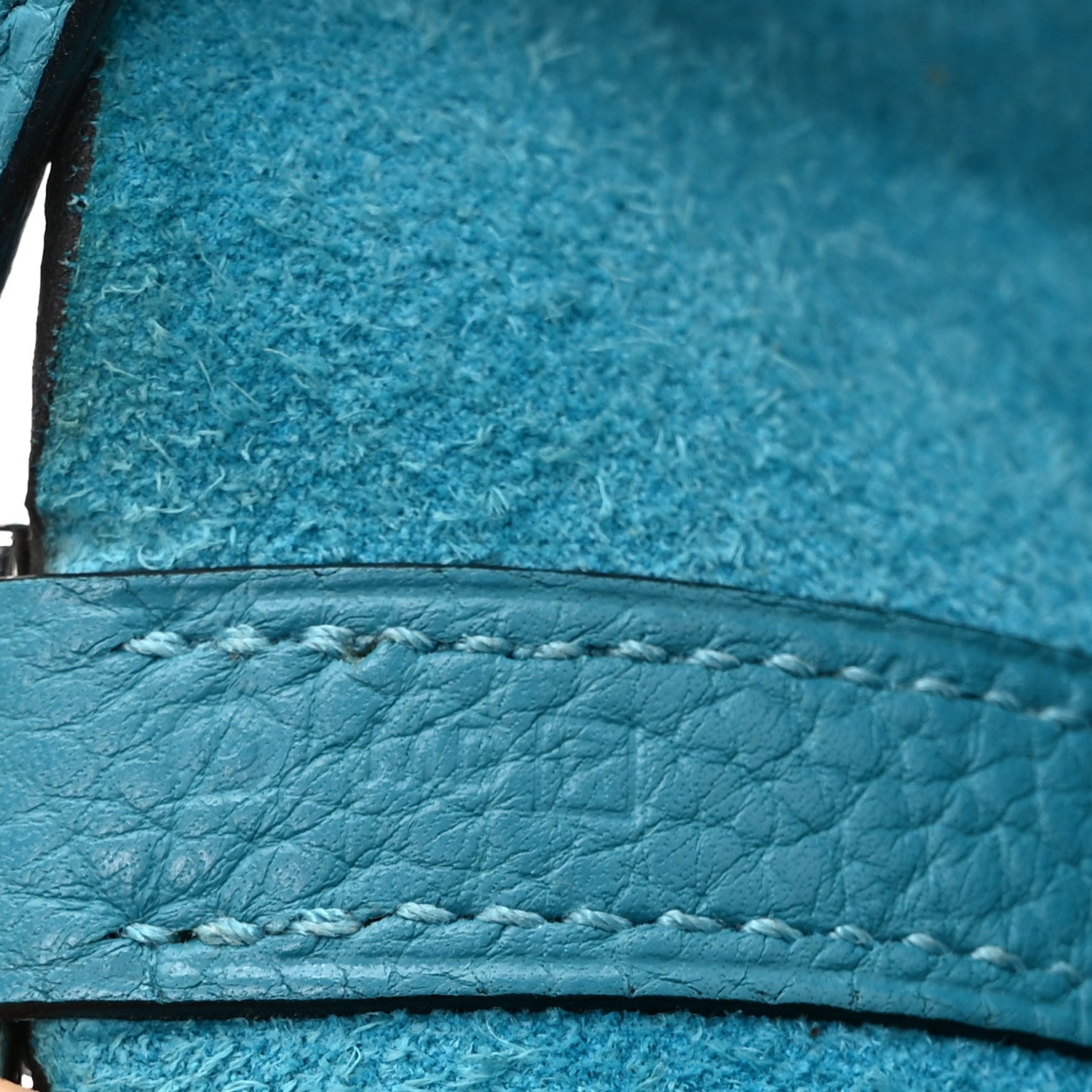 Taurillon Clemence Picotin Lock 22 MM Bleu Izmir