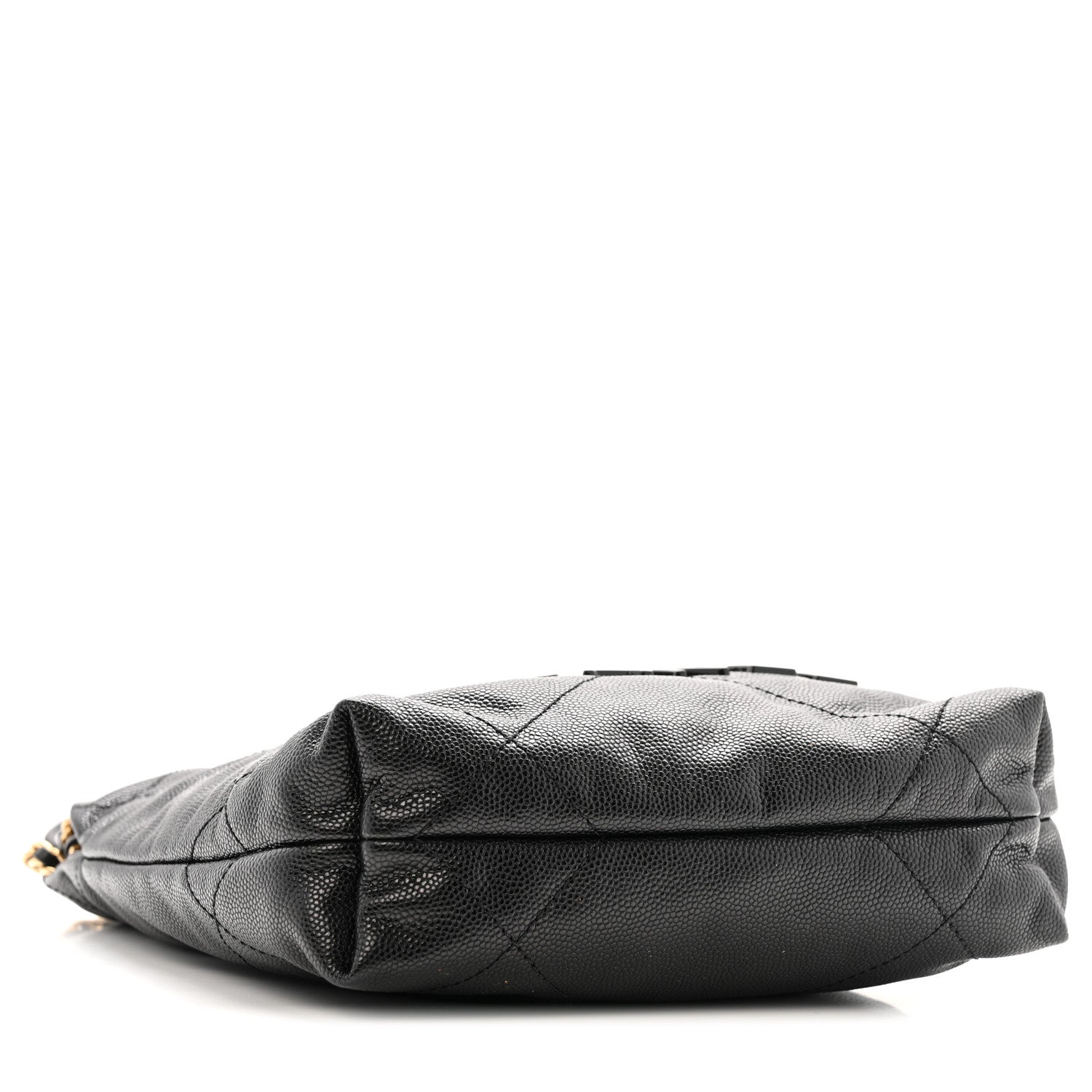 Shiny Calfskin Quilted Mini Chanel 22 So Black