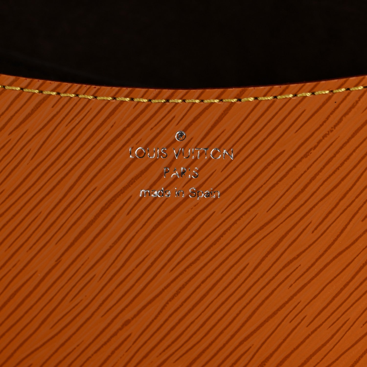 Epi Buci Crossbody Gold Honey