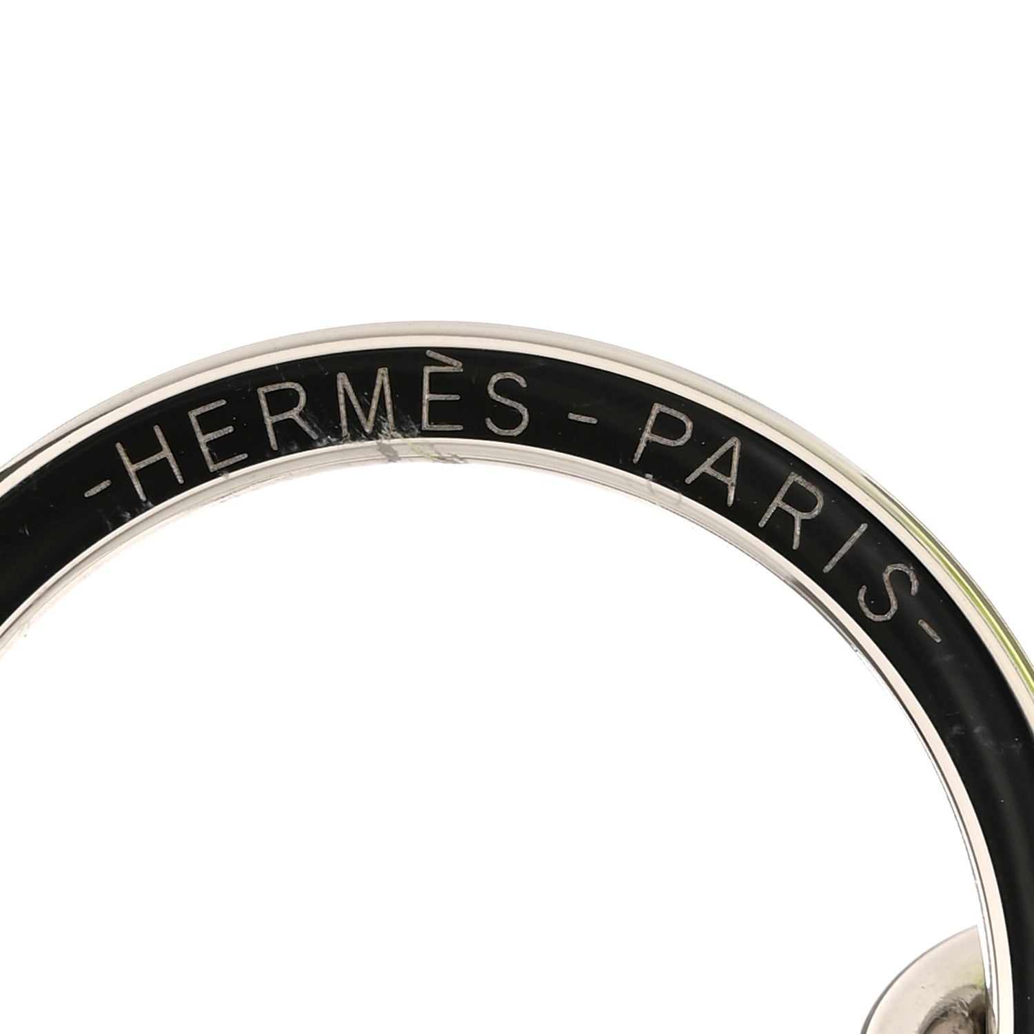 Lacquered Palladium Cadenas Quizz Rainbow Key Ring  Multicolor
