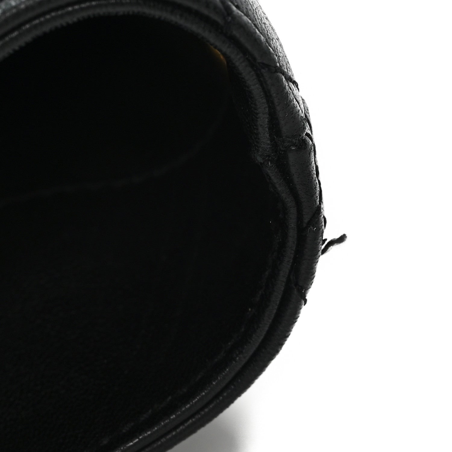 Lambskin Quilted Maxi Icare Shopping Tote Black