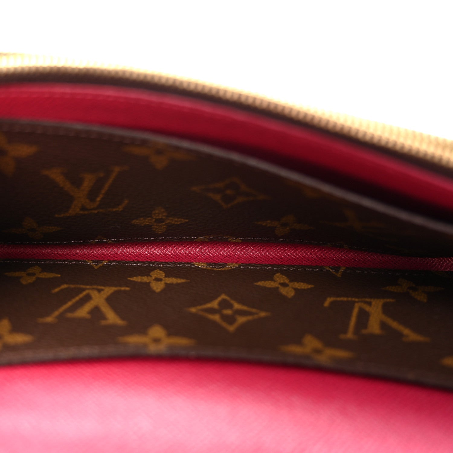 Monogram Emilie Wallet Fuchsia