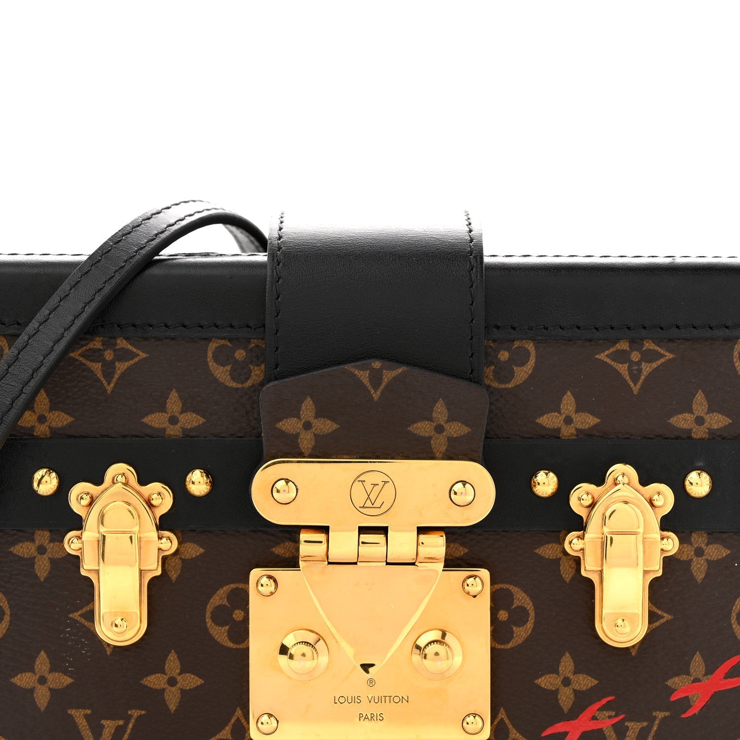 Monogram Petite Malle Black