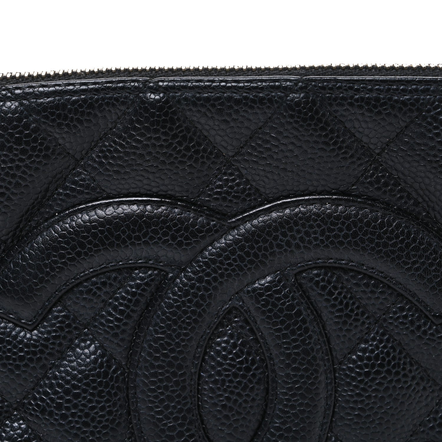 Caviar Quilted Timeless CC Shoulder Bag Black