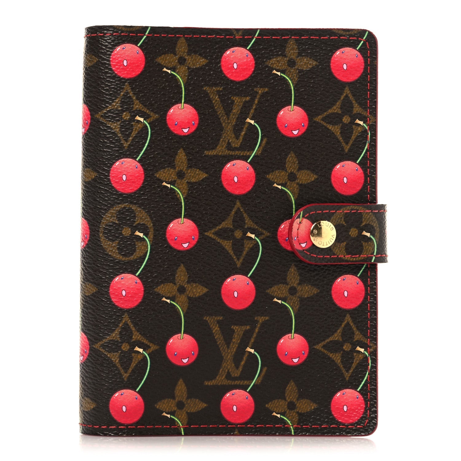 Monogram Cerises Small Ring Agenda Cover