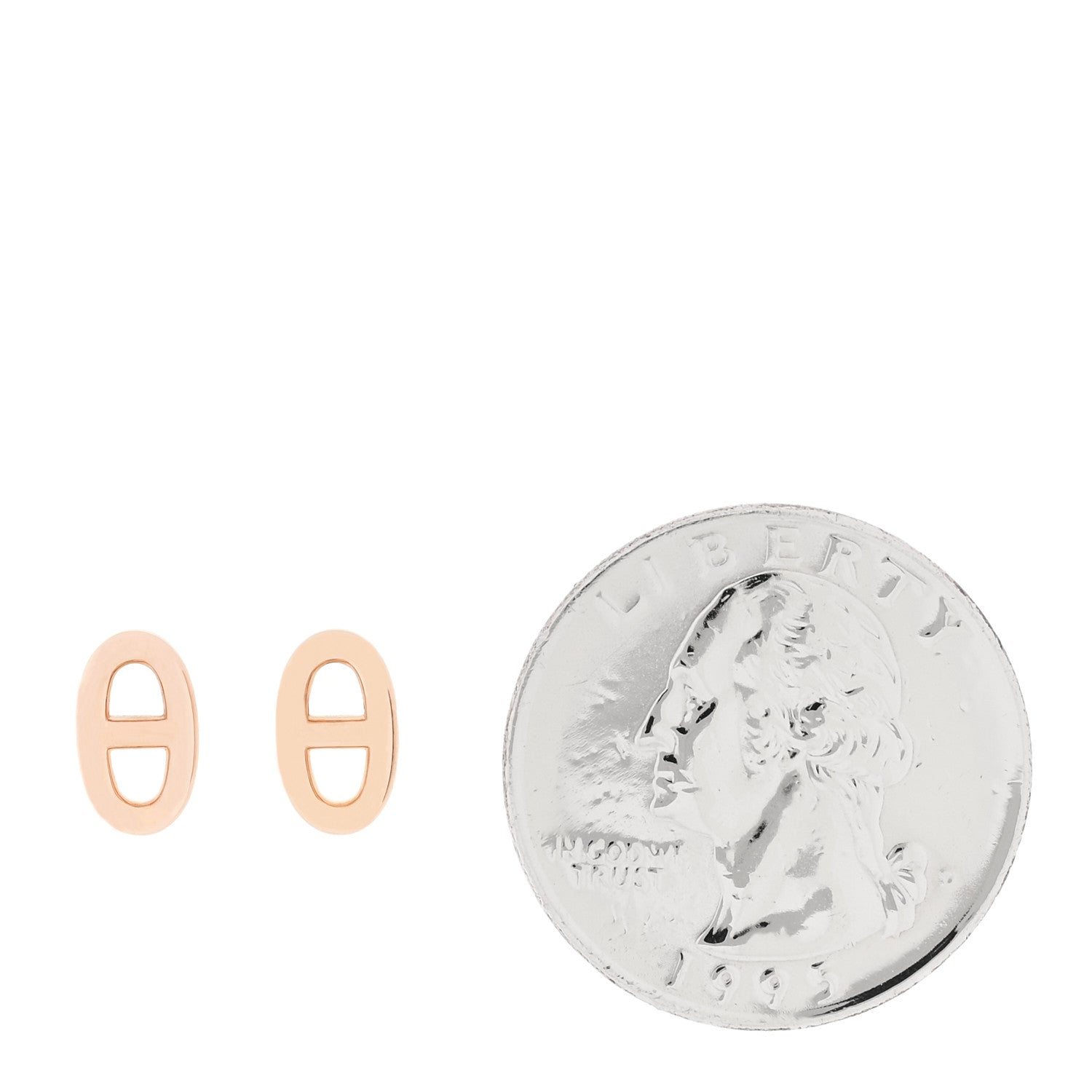 18K Rose Gold TPM Farandole Stud Earrings