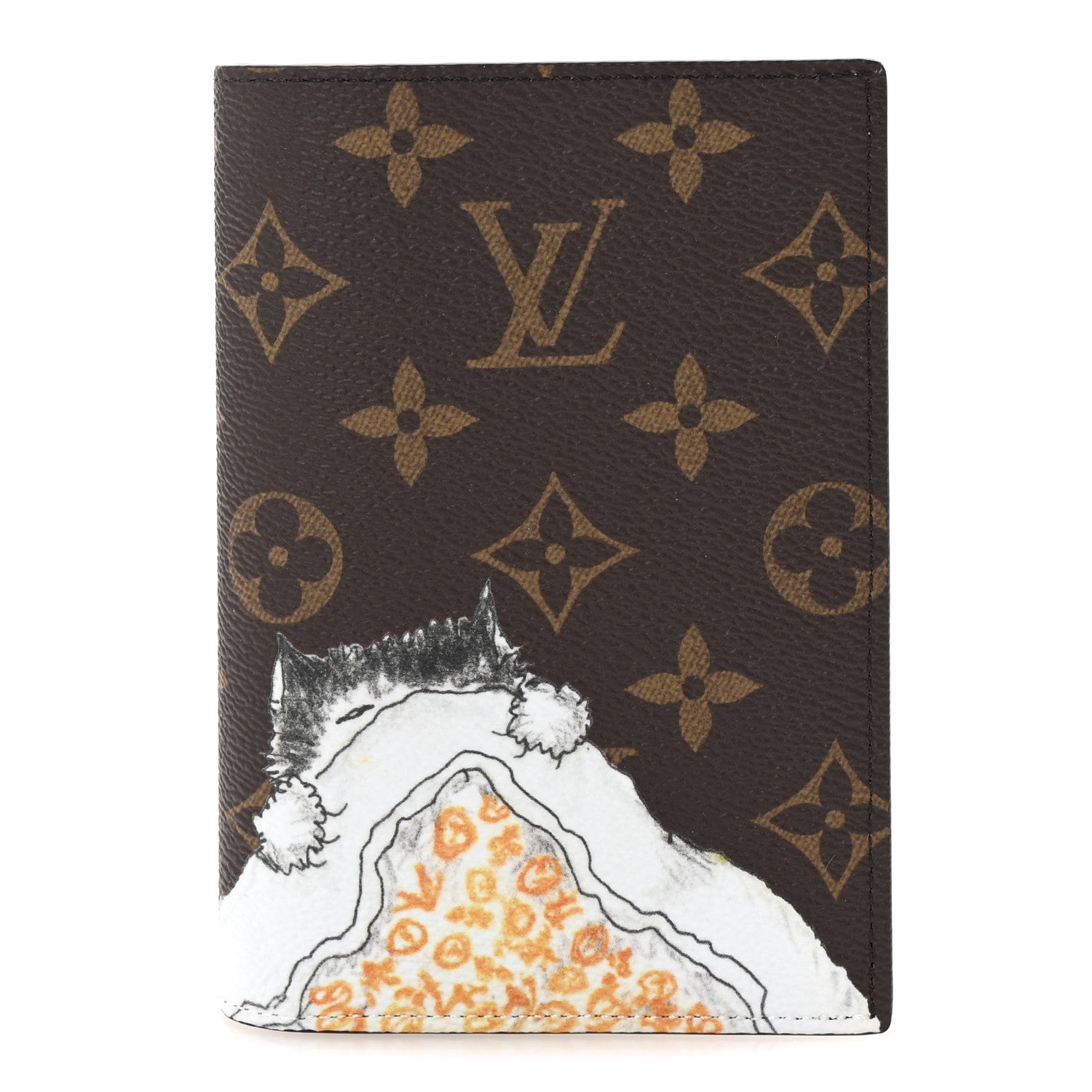 Monogram Travels With Grace Coddington Passport Cover