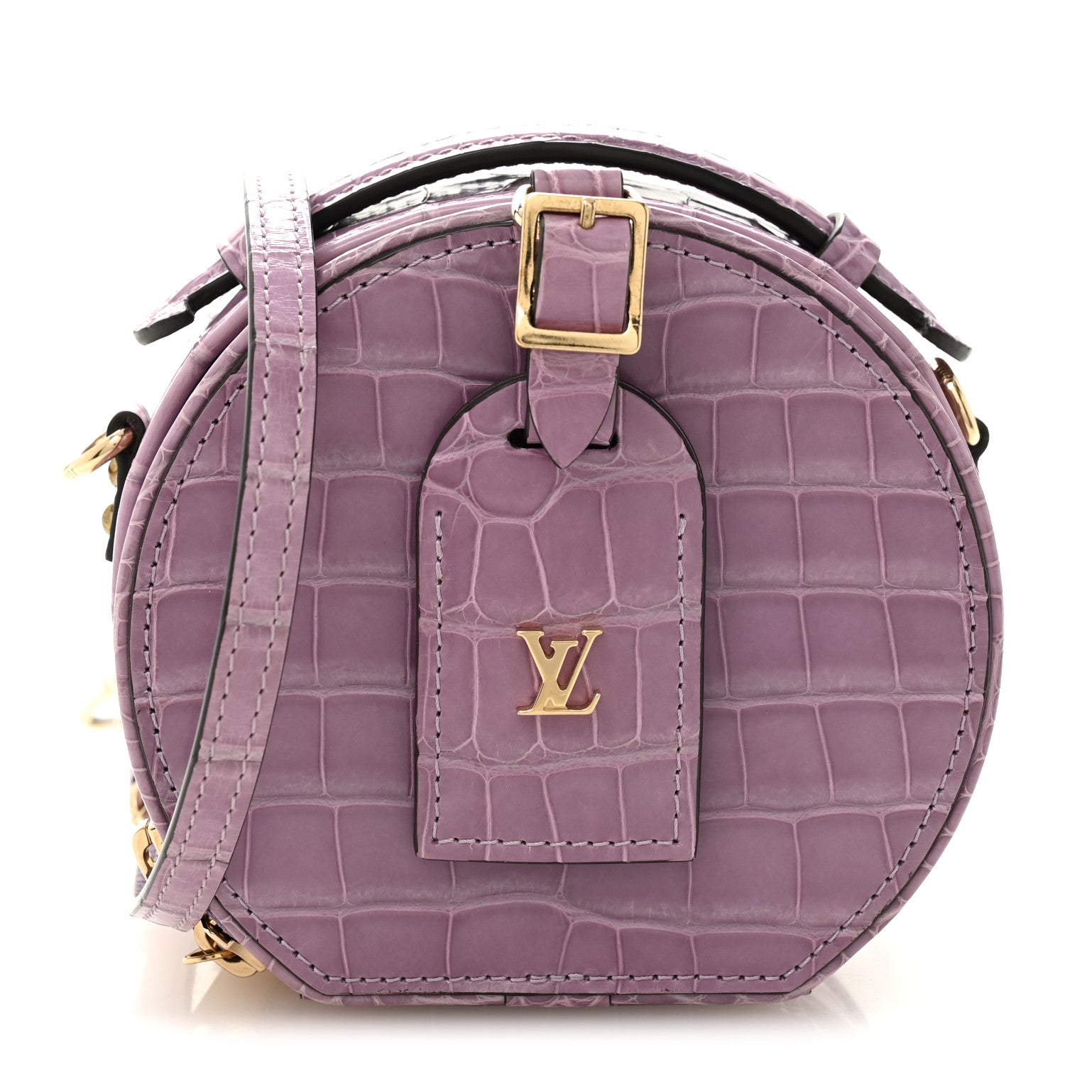 Alligator Mini Boite Chapeau Purple