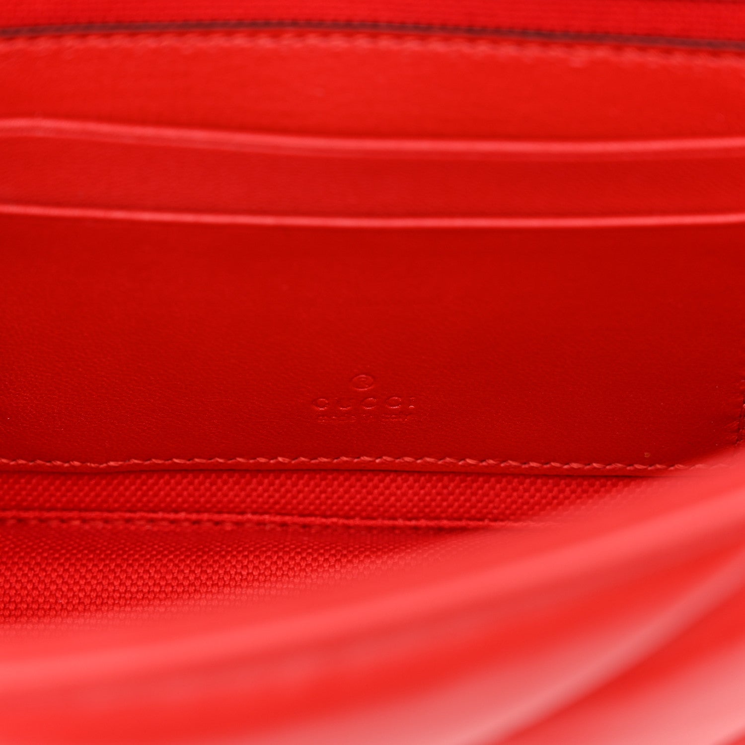 Calfskin Matelasse Double G Studs Mini Torchon GG Marmont Shoulder Bag Hibiscus Red