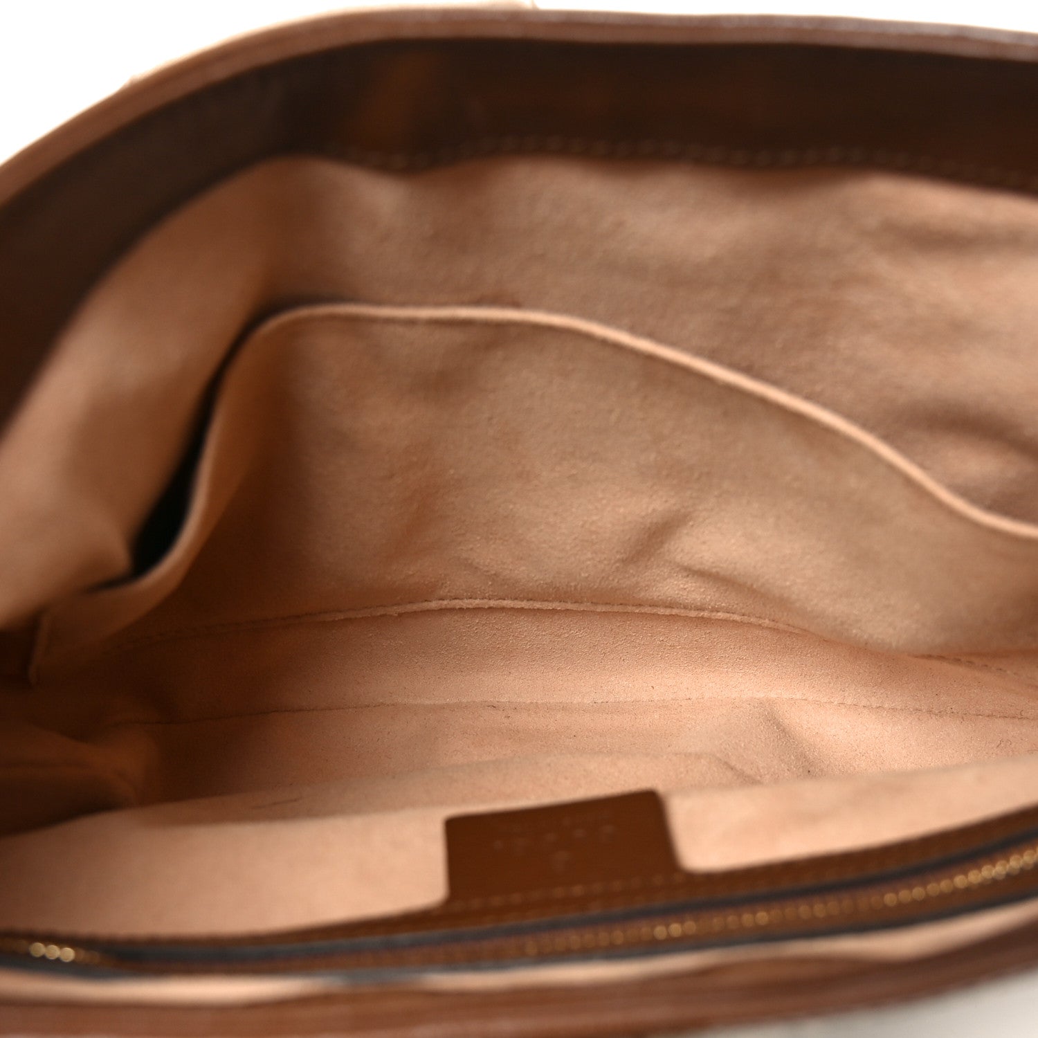 GG Supreme Monogram Azalea Calfskin Web Small Jackie 1961 Hobo Beige Ebony Brown Sugar
