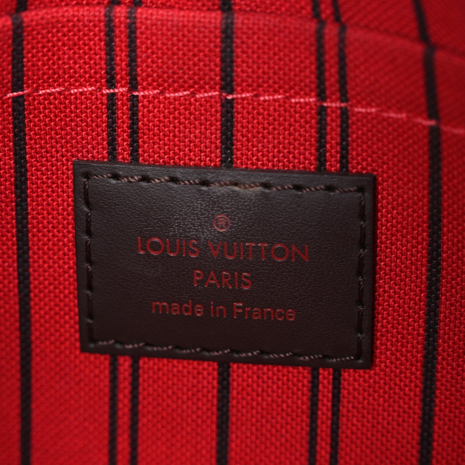 Damier Ebene Neverfull MM GM Pochette