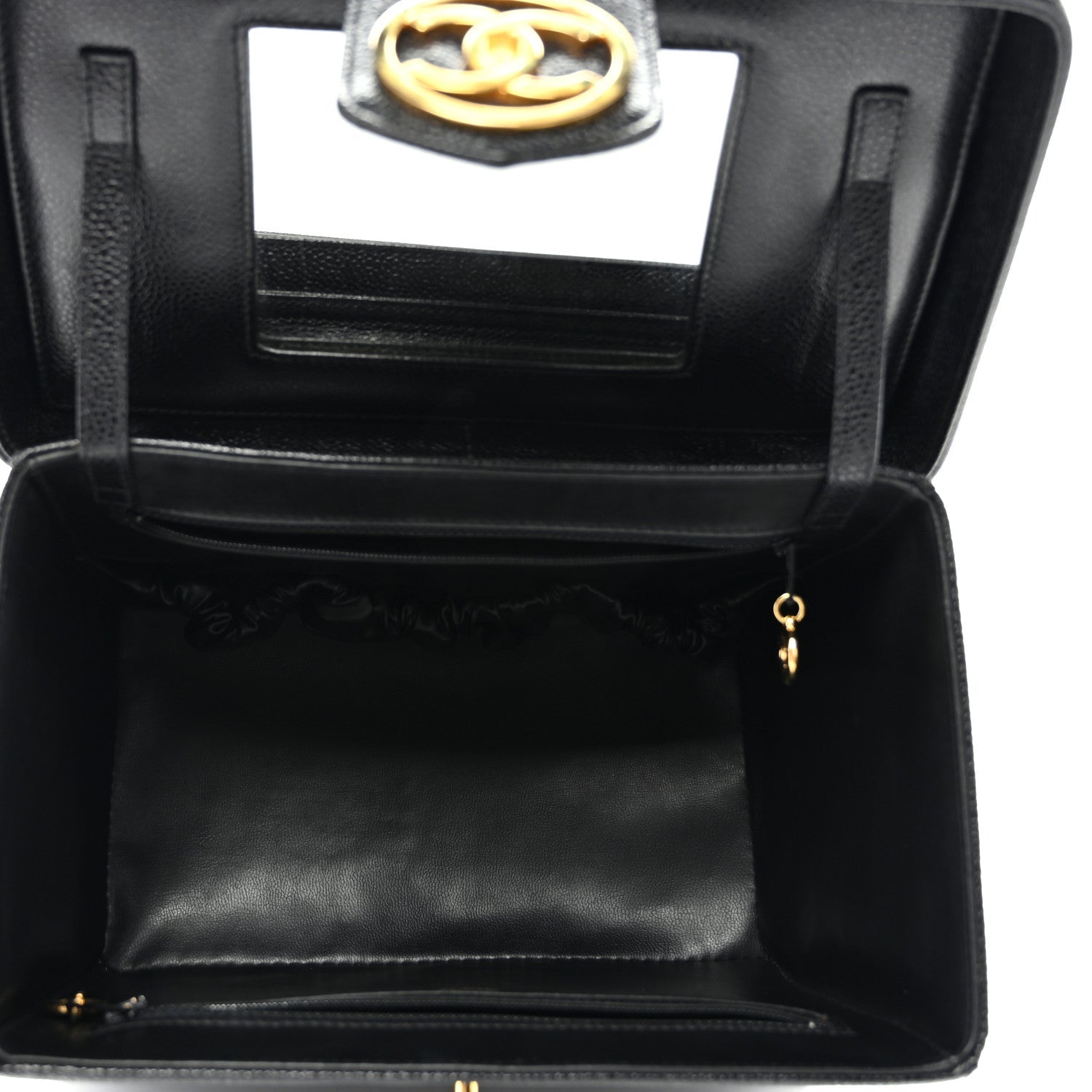 Caviar Vanity Train Case Black