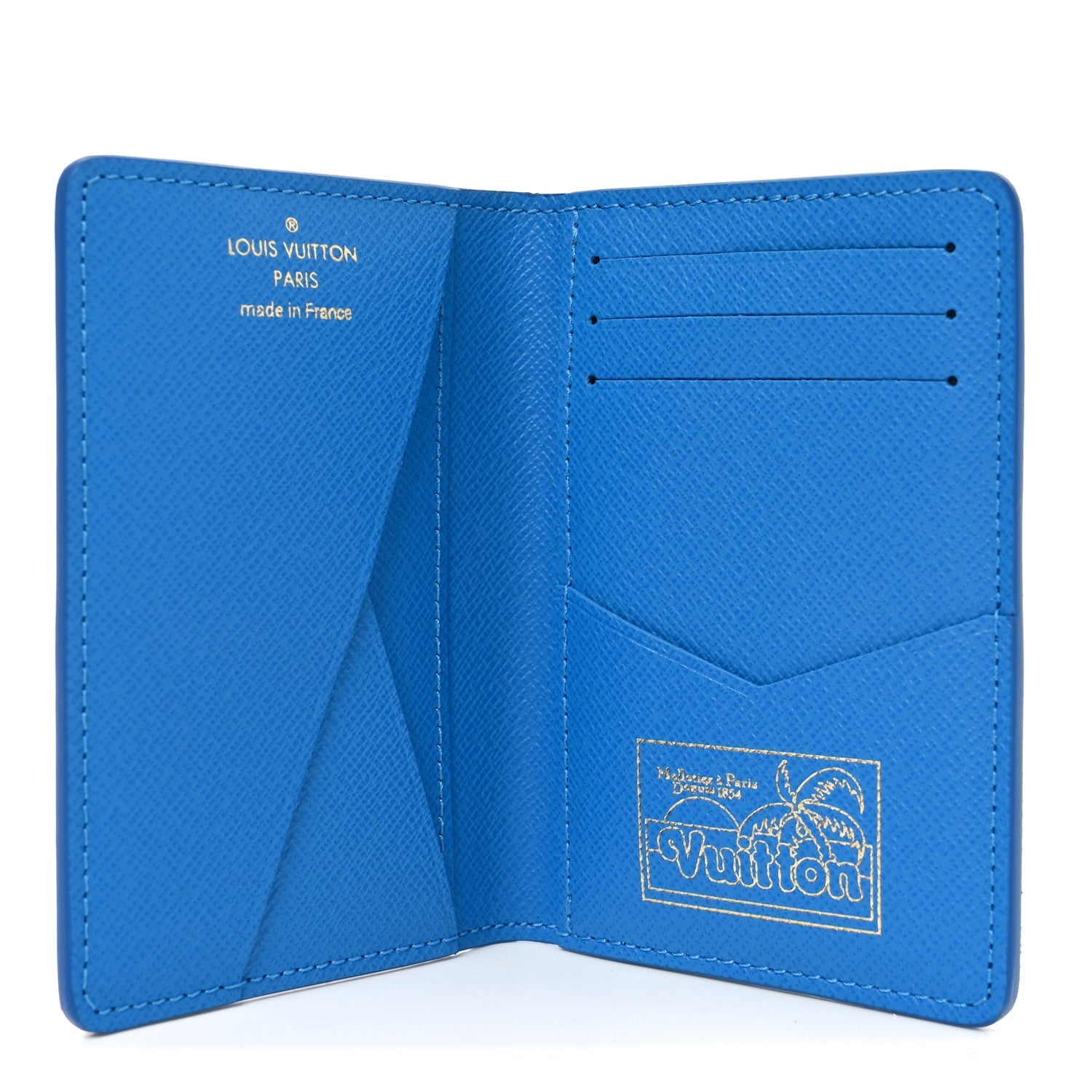 Monogram Surfin' Pocket Organizer NM Blue