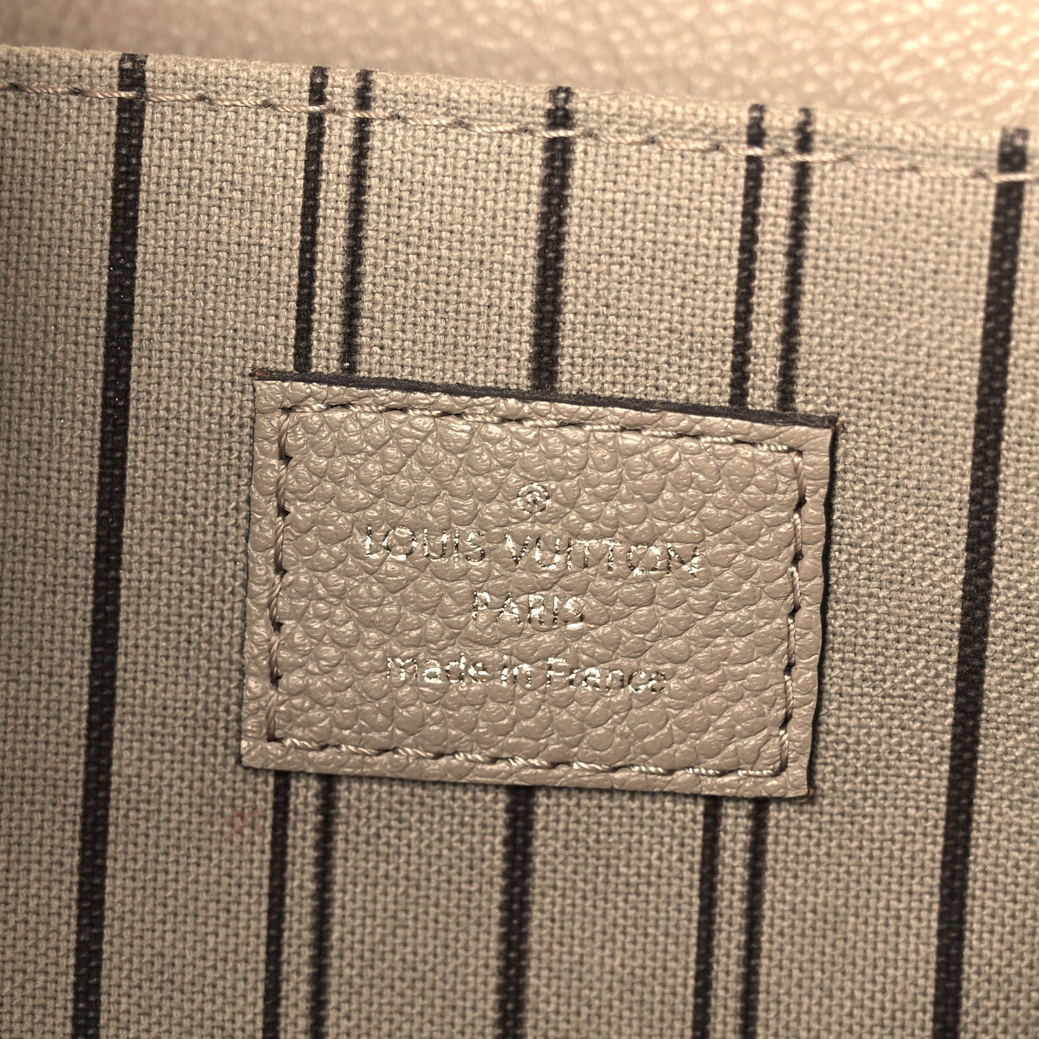 Empreinte Pochette Metis Tourterelle