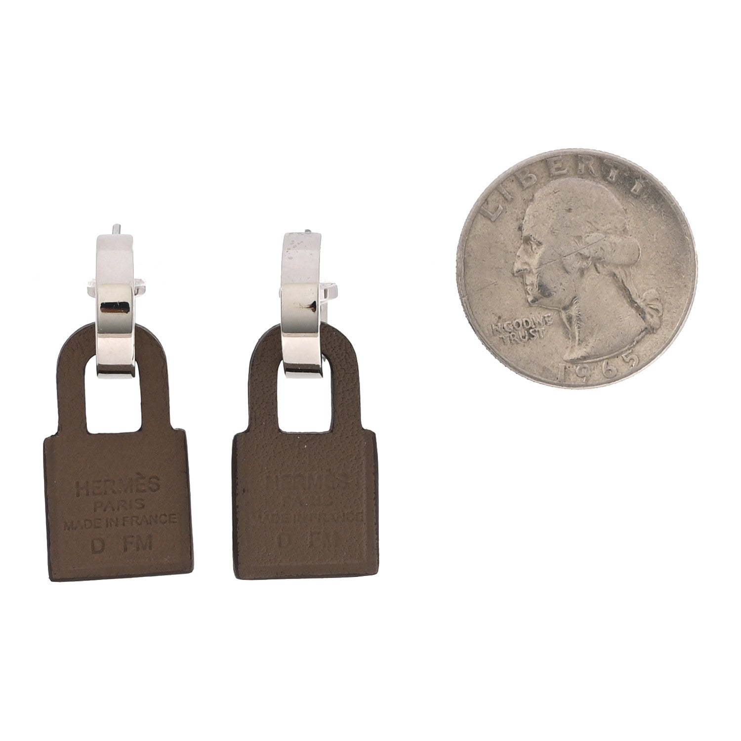 Palladium Swift O'Kelly Earrings Etoupe