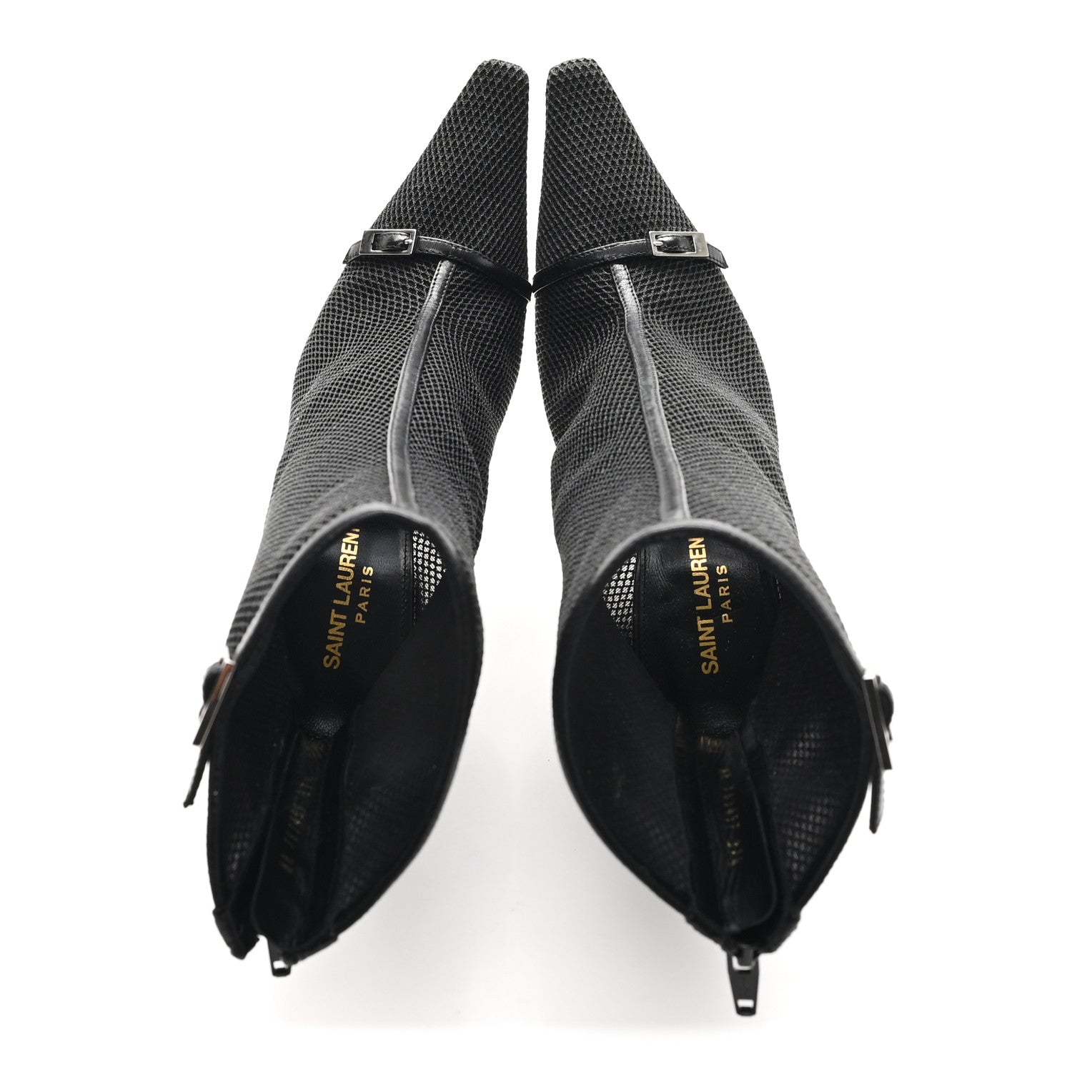 Elba Applique Tulle Aston 115 Boots 37.5 Black