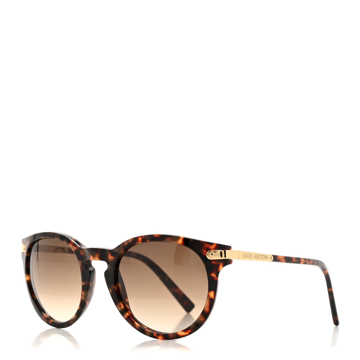 Acetate Round Sunglasses Z0837W Tortoise