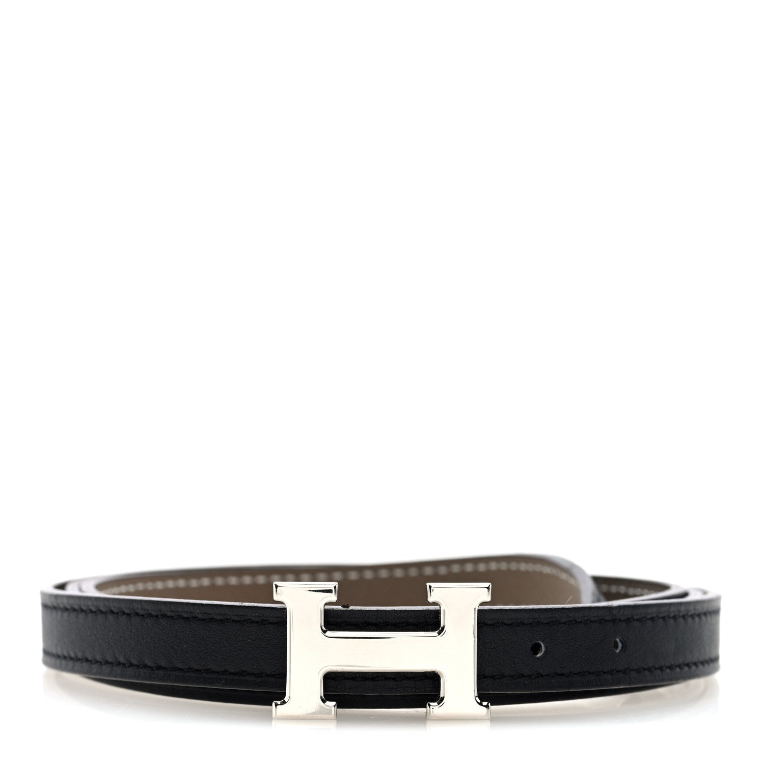 Epsom Swift 13mm H Belt 95 38 Etoupe Black