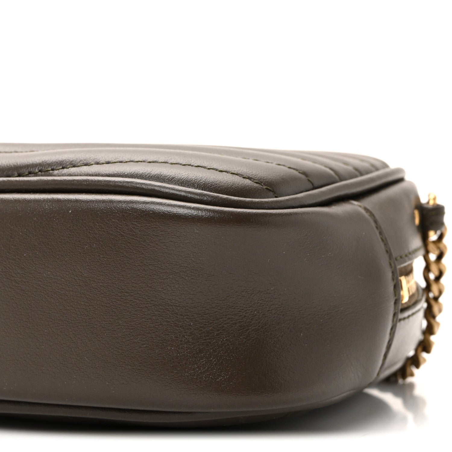 Calfskin Matelasse Monogram Mini Lou Camera Bag Light Musk