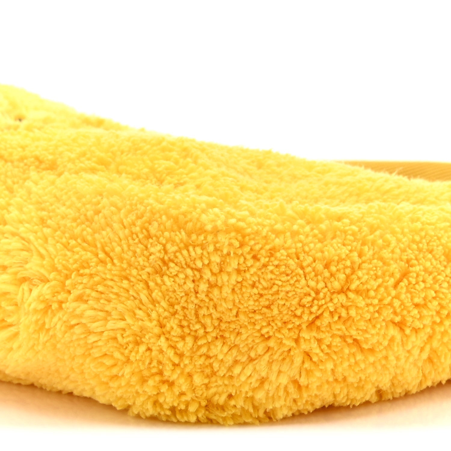Terry Cloth Mini Re-Edition 2000 Bag Giallo Black
