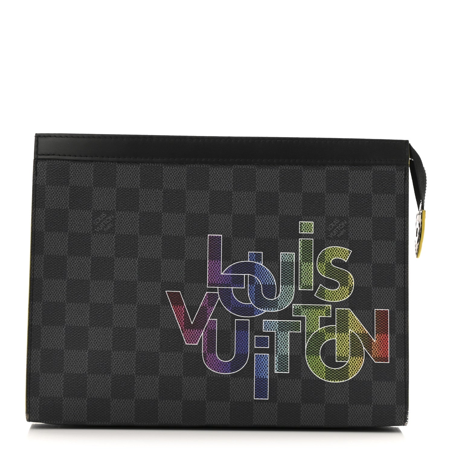 Damier Graphite Pochette Voyage MM  Yellow