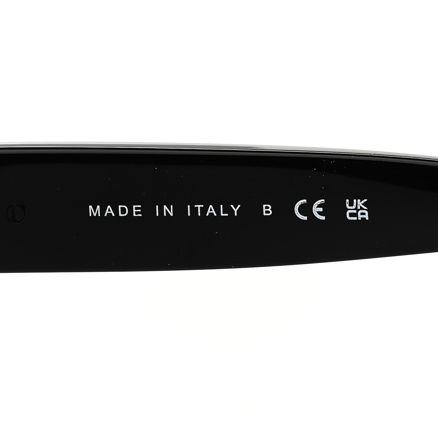 Acetate Square CC Heart Sunglasses 5478-A Black