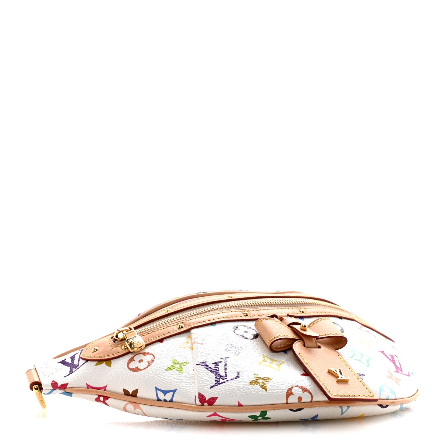 LV X TM Monogram Multicolor High Rise Bumbag White