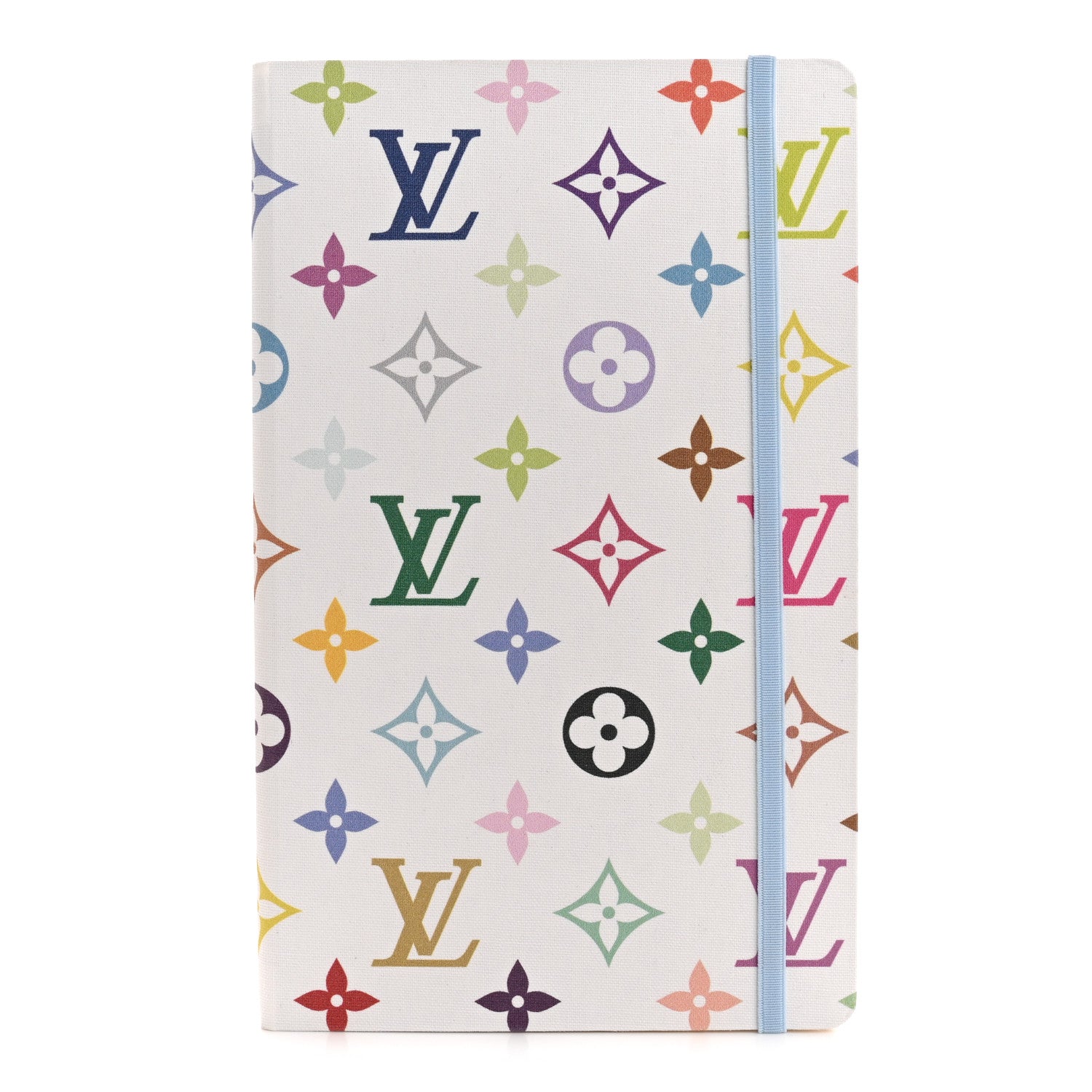 LV x TM Monogram Multicolor Jane Notebook MM White