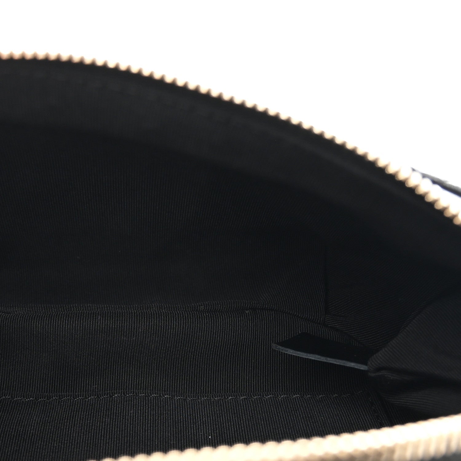 Lambskin Quilted Waist Bag Fanny Pack Black