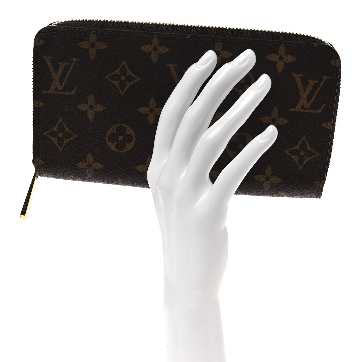 Monogram Zippy Wallet Coquelicot