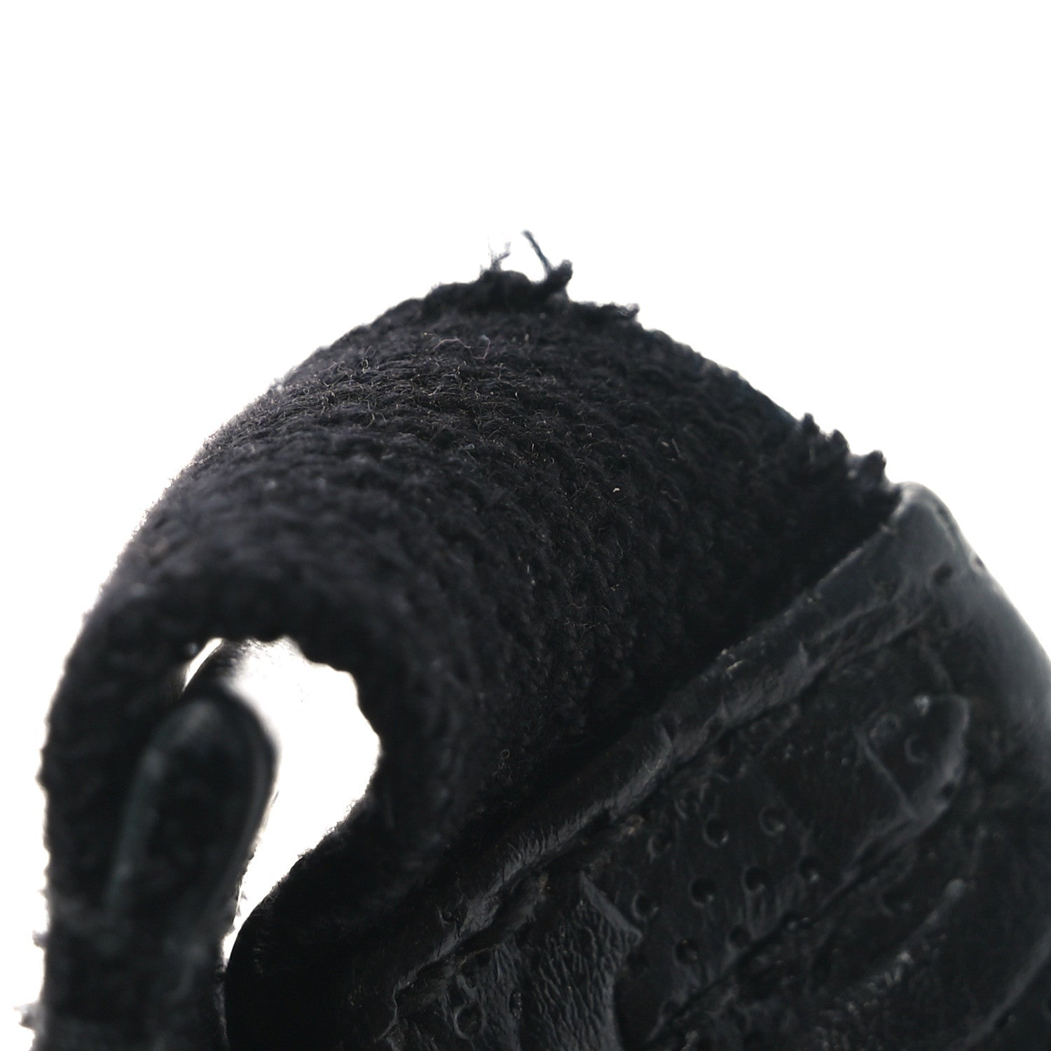 Calfskin GG Tennis Embossed Belt Bag Black