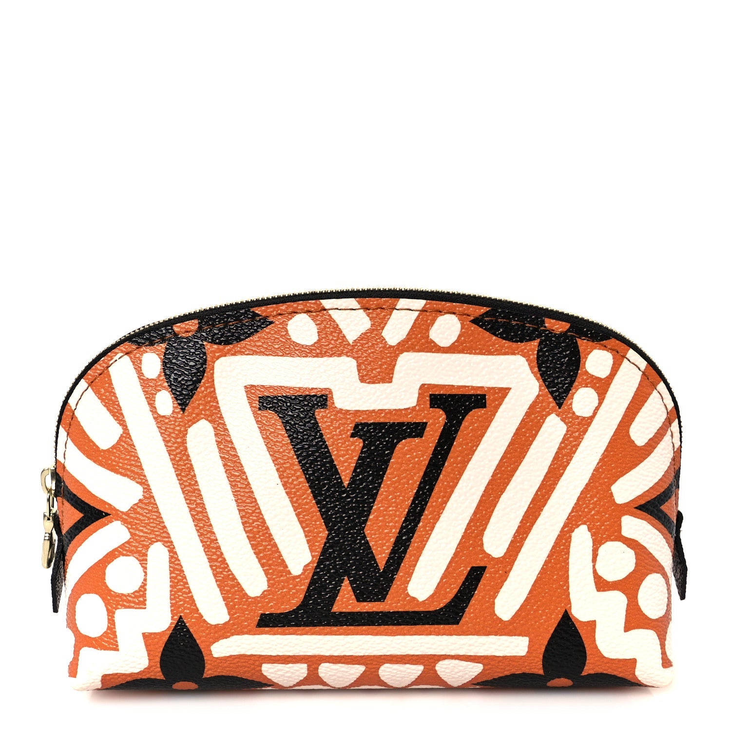Monogram Giant Crafty Cosmetic Pouch Creme Caramel