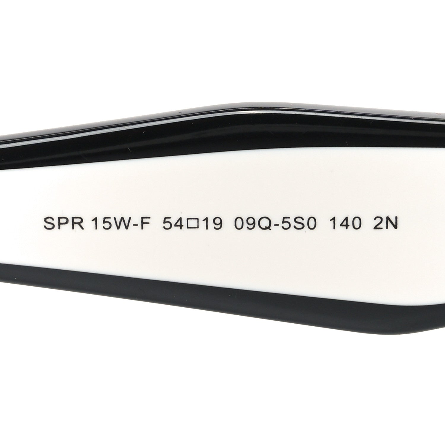 Acetate Sunglasses SPR 15W-F Black White