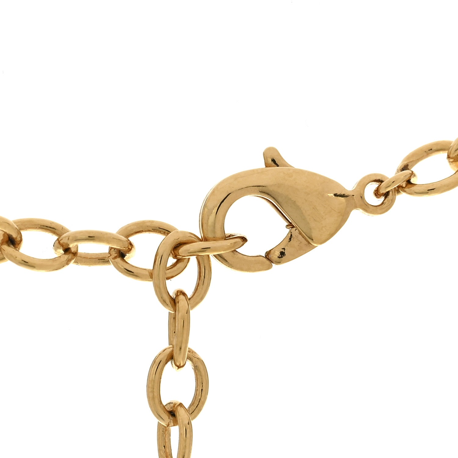 Metal Blooming Supple Necklace Gold