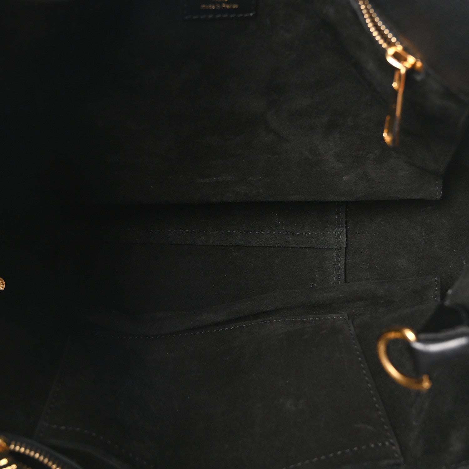 Veau Cachemire Tote W PM Black