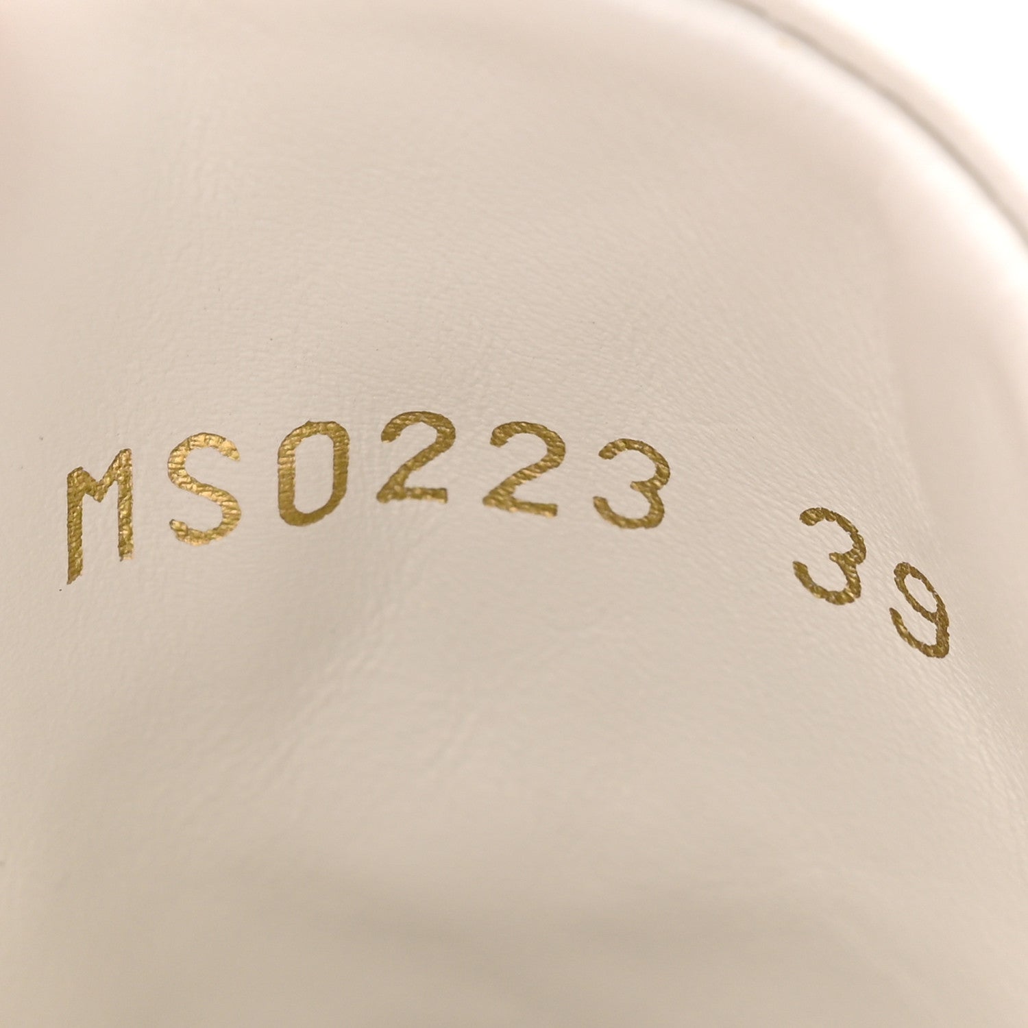 Calfskin Monogram Stud Front Row Sneaker 39 White
